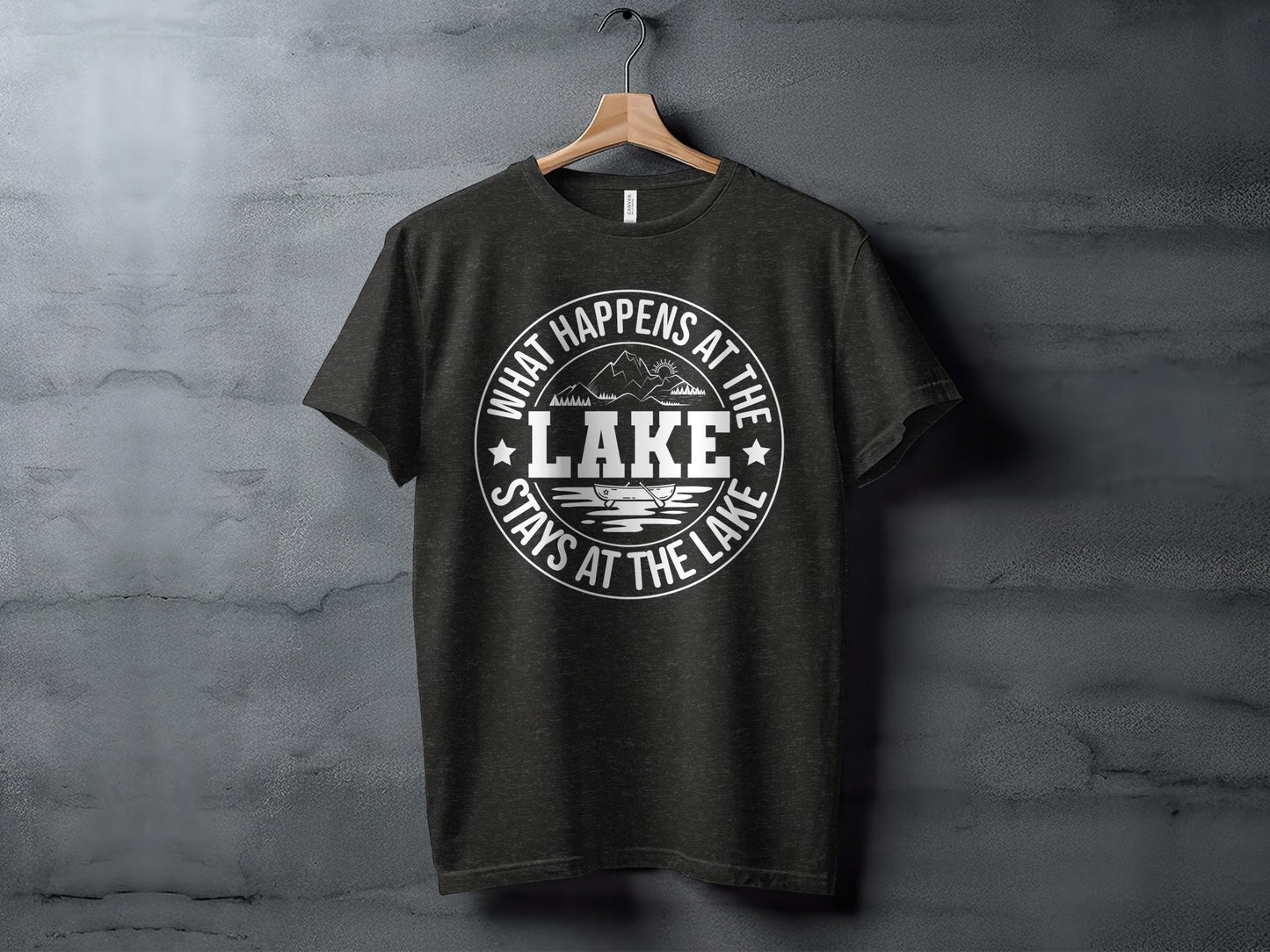 What Happens At The Lake Stays At The Lake Graphic T-Shirt