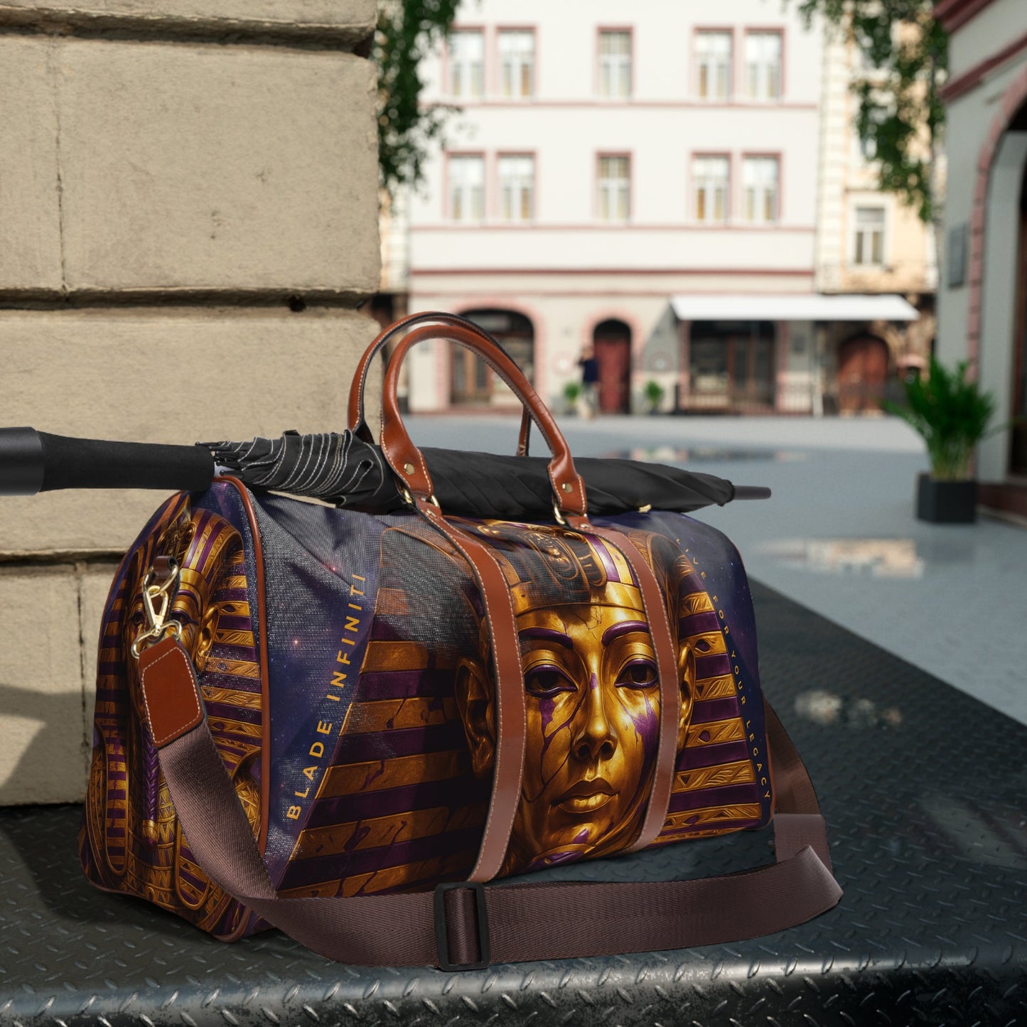 Egyptian God Waterproof Travel Bag