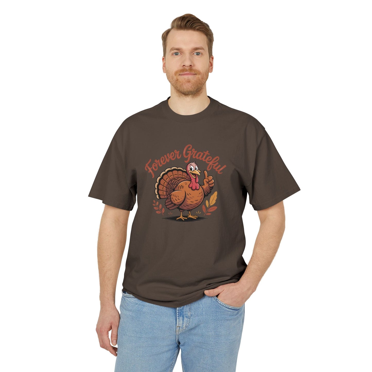Forever Grateful Unisex Heavy Faded T-Shirt