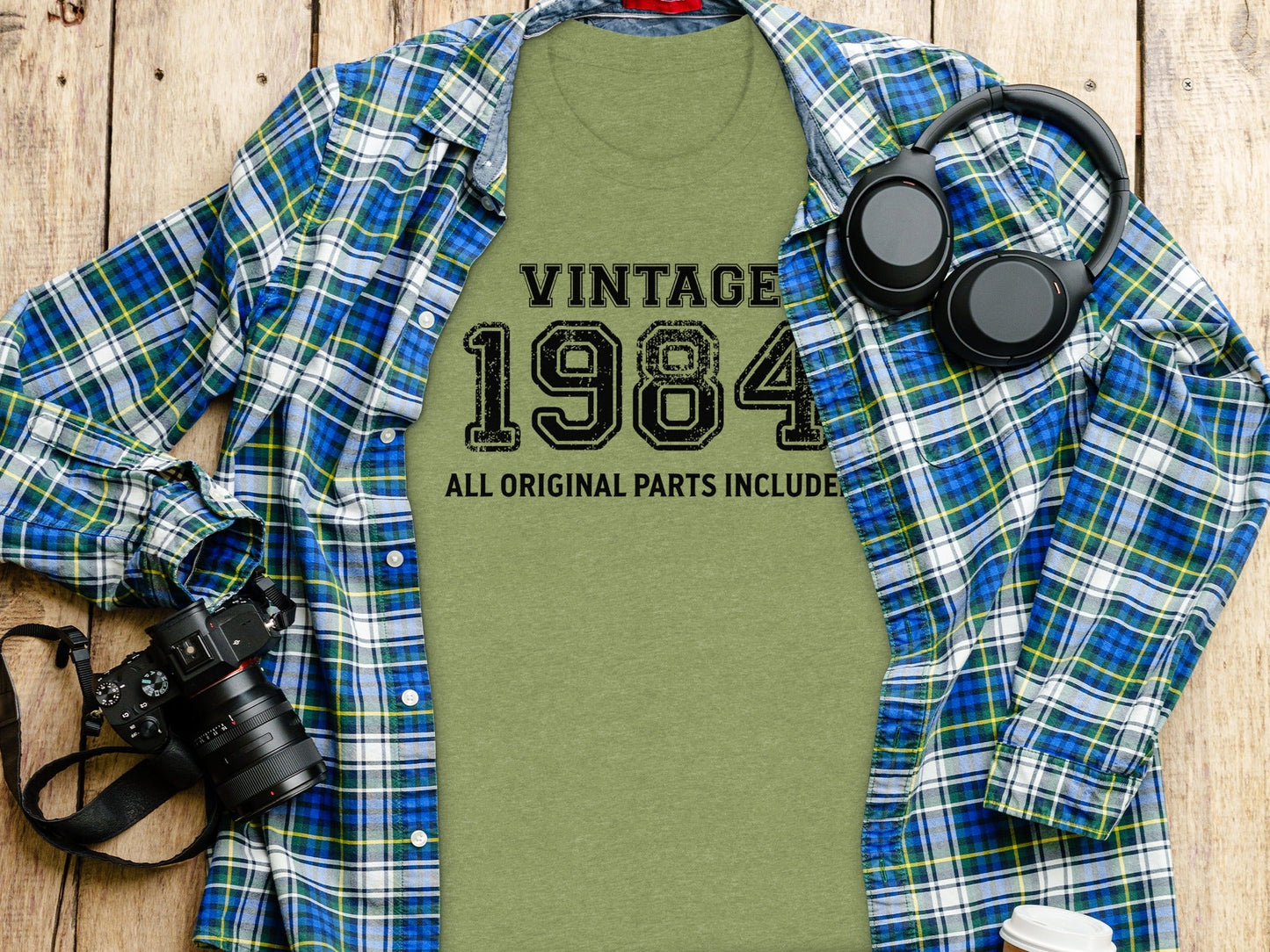 Vintage 1984 All Original Parts Included Birthday T-Shirt