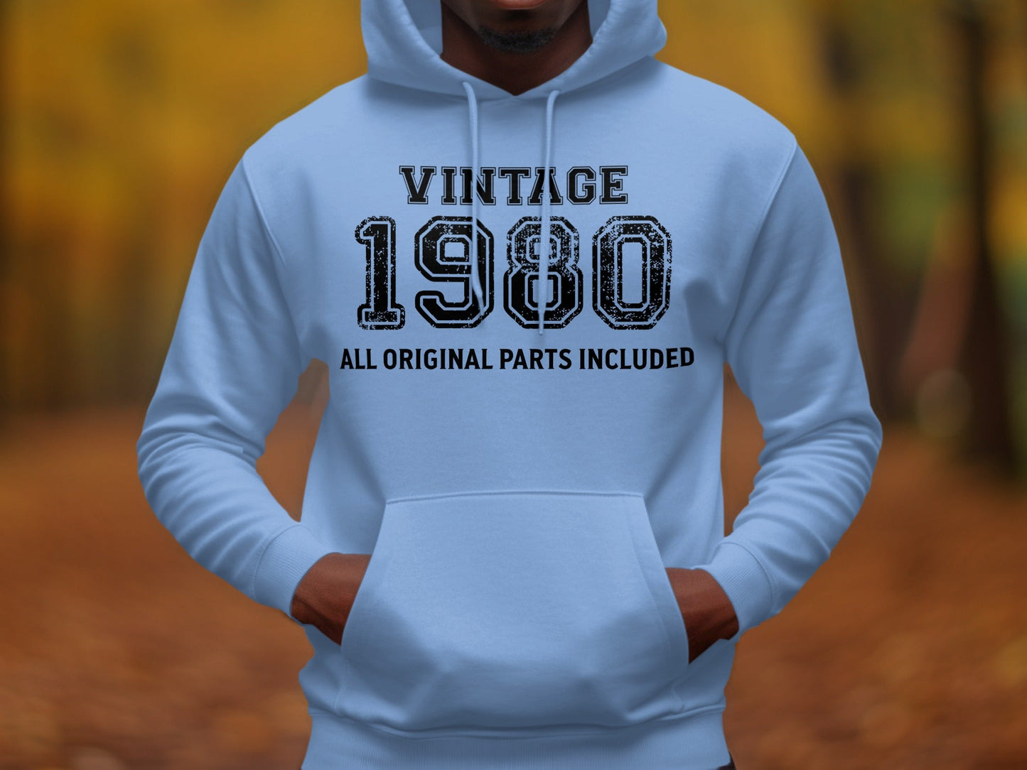 Vintage 1980 All Original Parts Included Graphic Hoodie