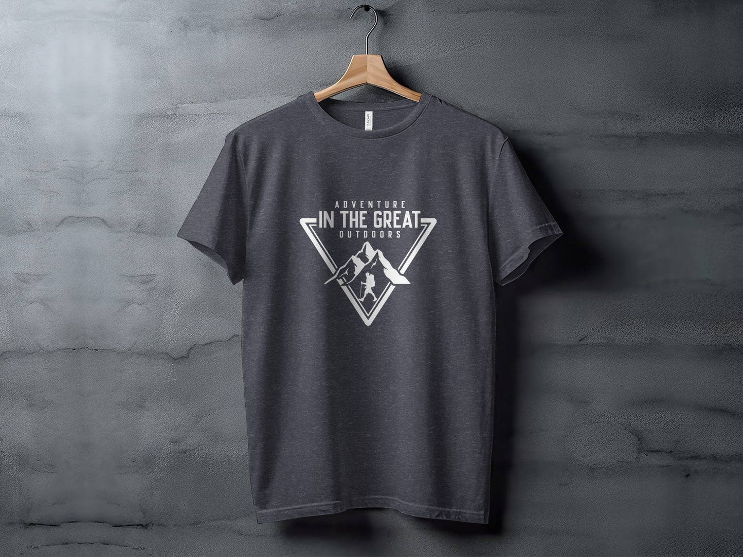 Adventure In The Great Outdoors Mountains T-Shirt