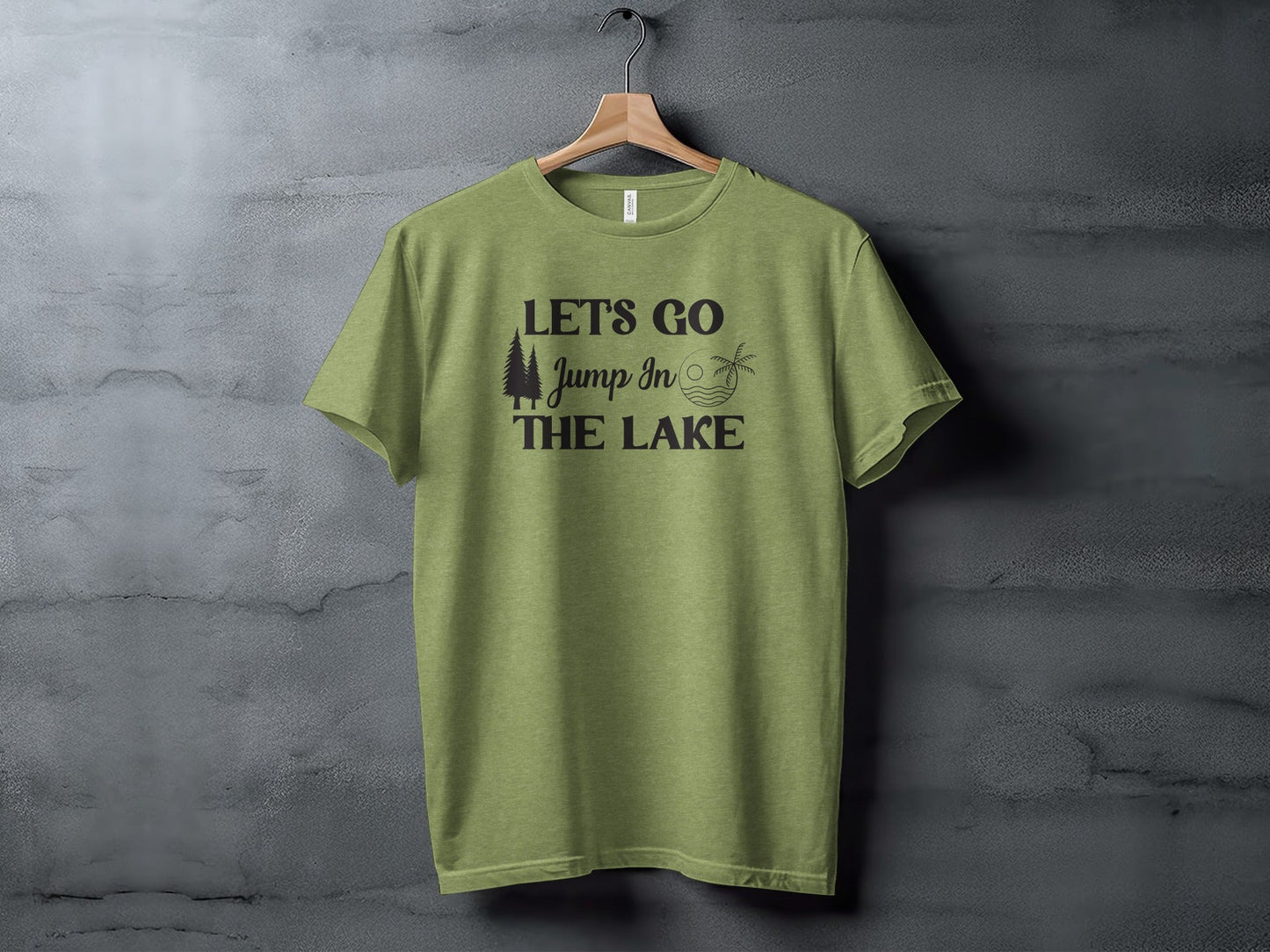 Lets Go Jump In The Lake Outdoors Adventure T-Shirt