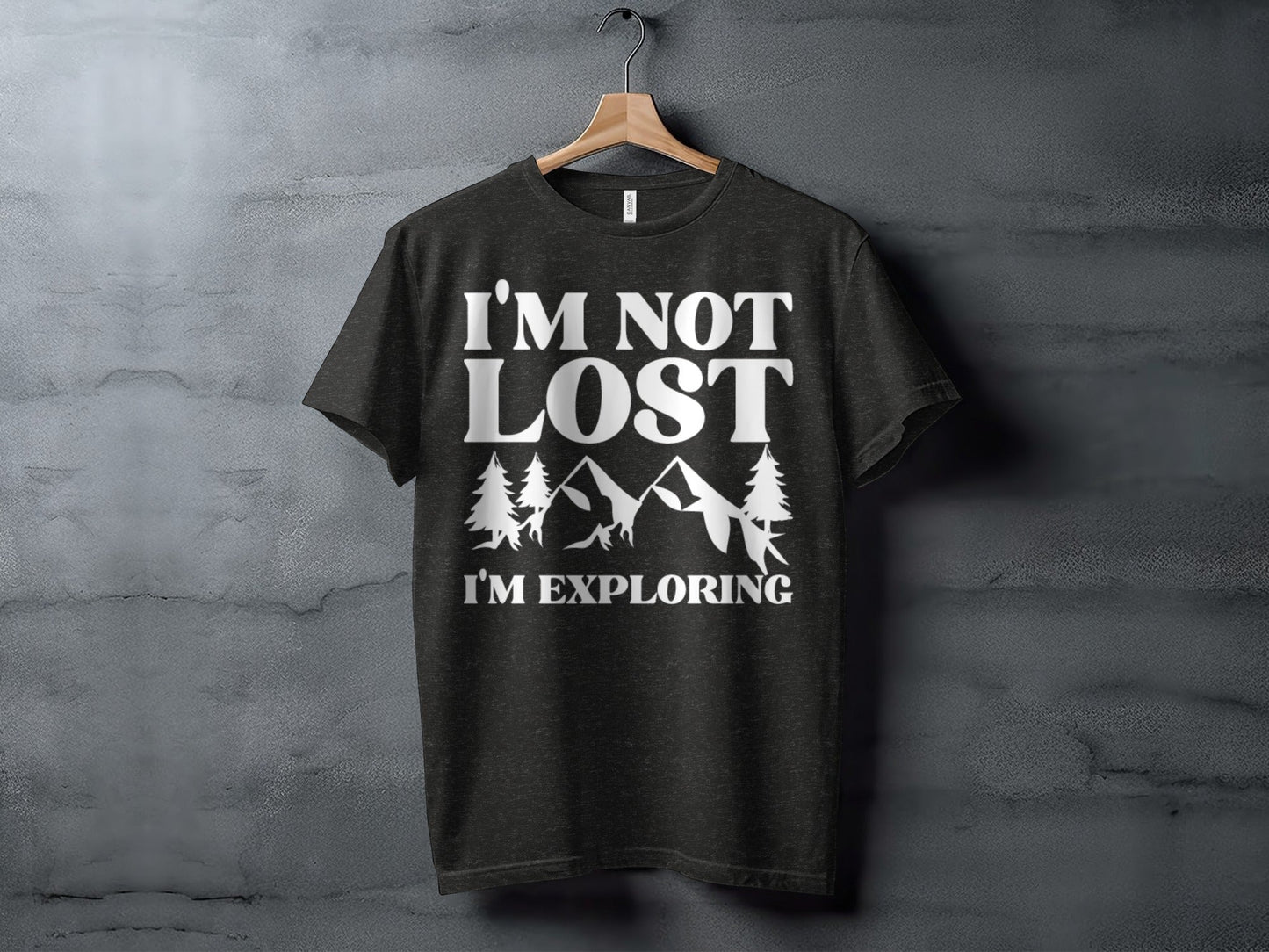 I Am Not Lost I Am Exploring Outdoors Nature T-Shirt
