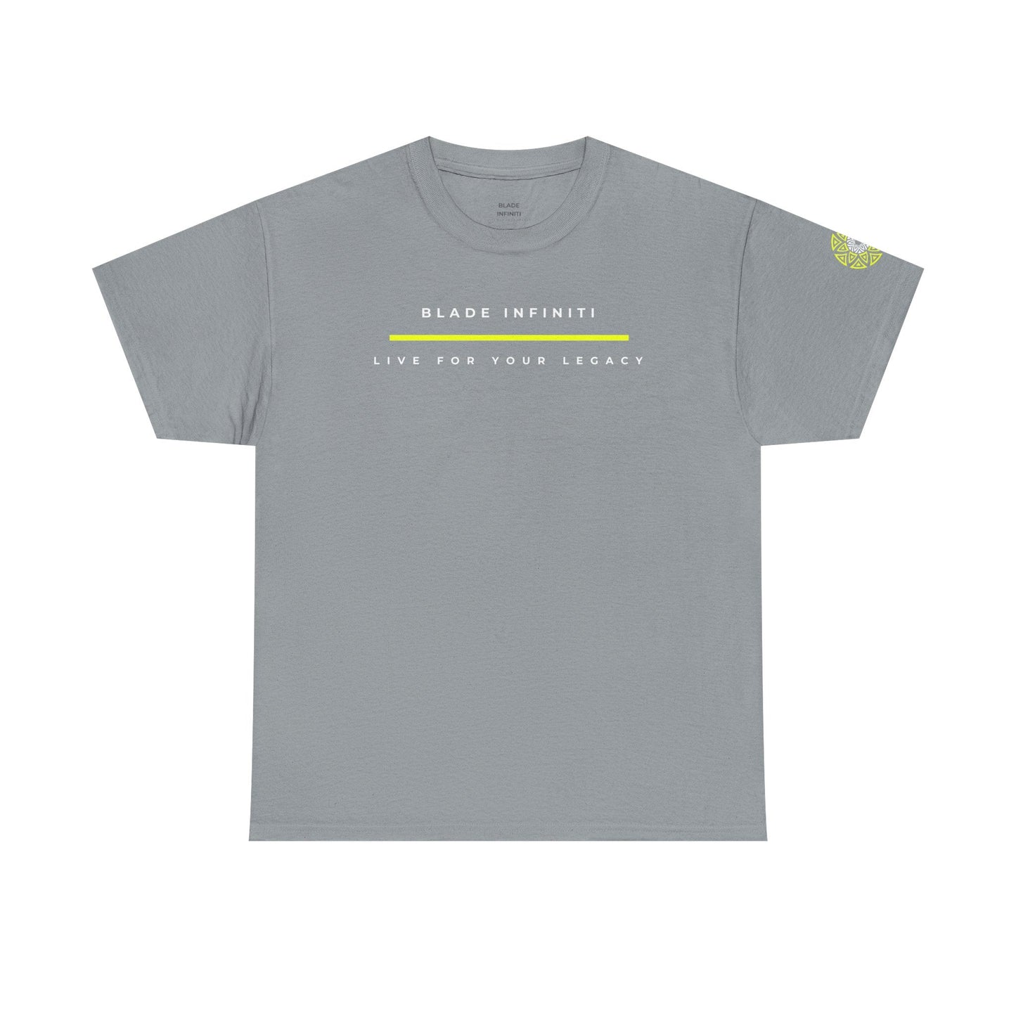 Geometric King Version 2 Neon Green Tiger Back T-Shirt