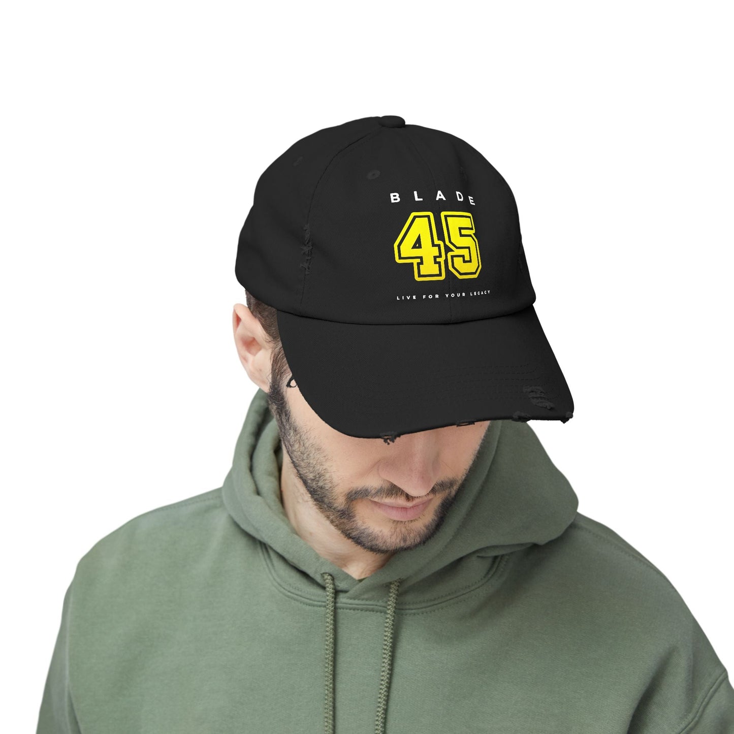 Blade 45 Golden Yellow /White Hat/Cap