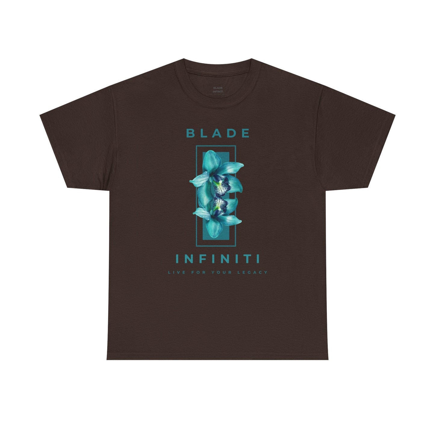 Essence of Infiniti Teal Floral T-Shirt