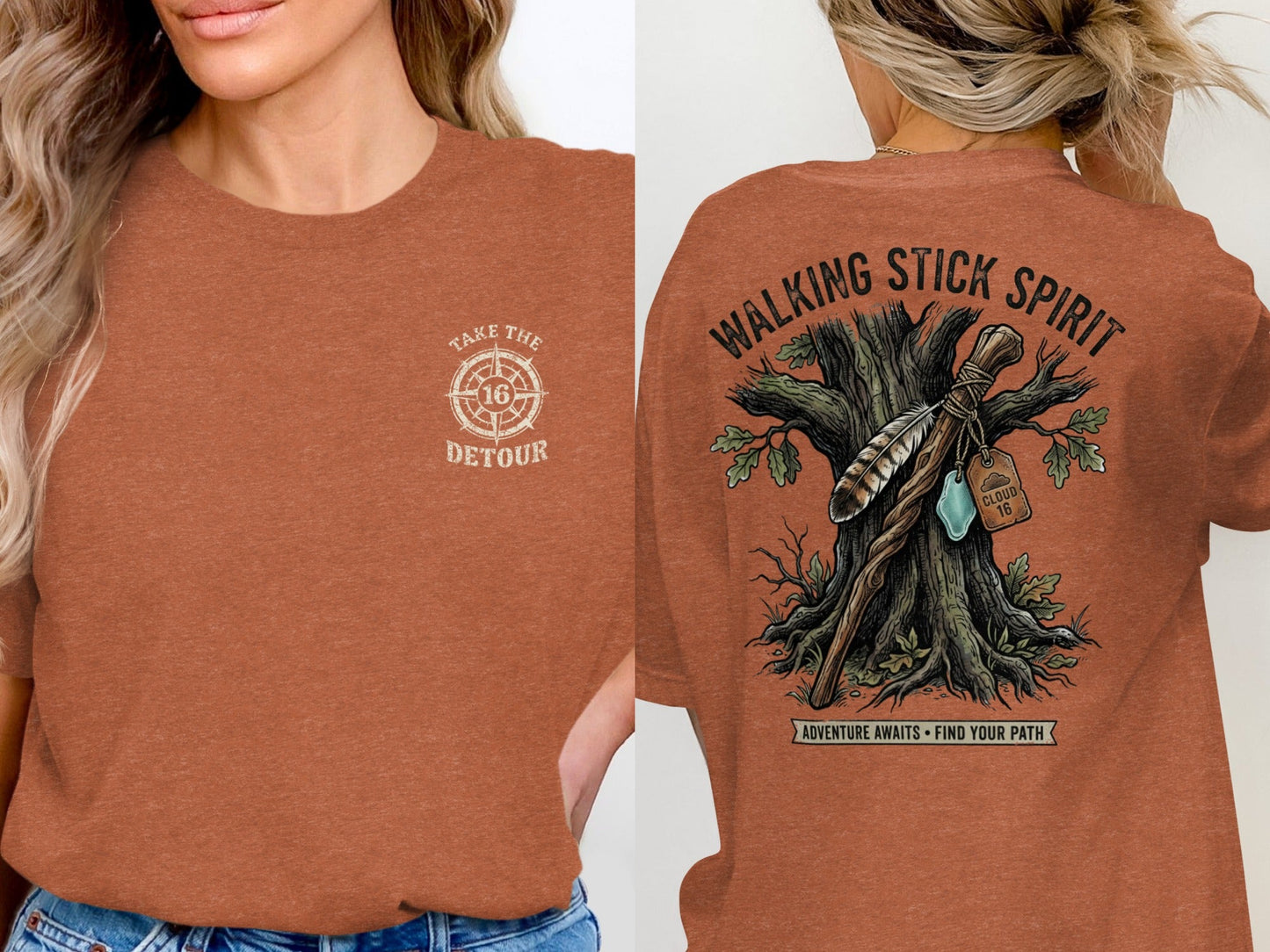 Wanderer's Path Spirit Graphic T-Shirt