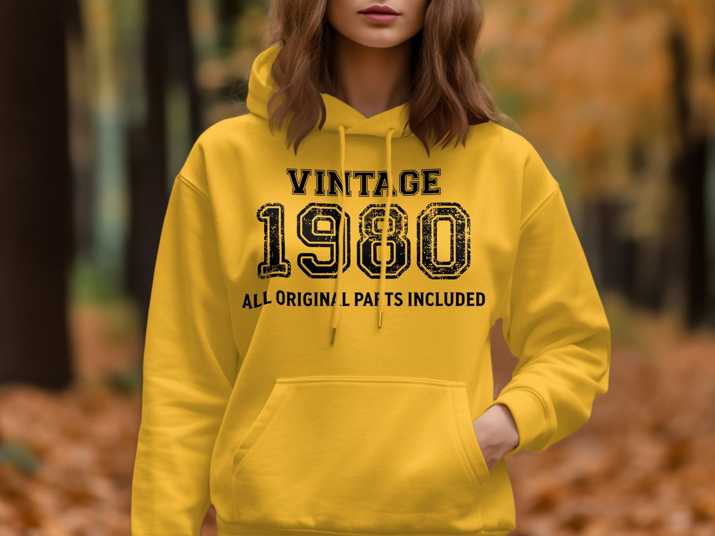 Vintage 1980 All Original Parts Included Graphic Hoodie