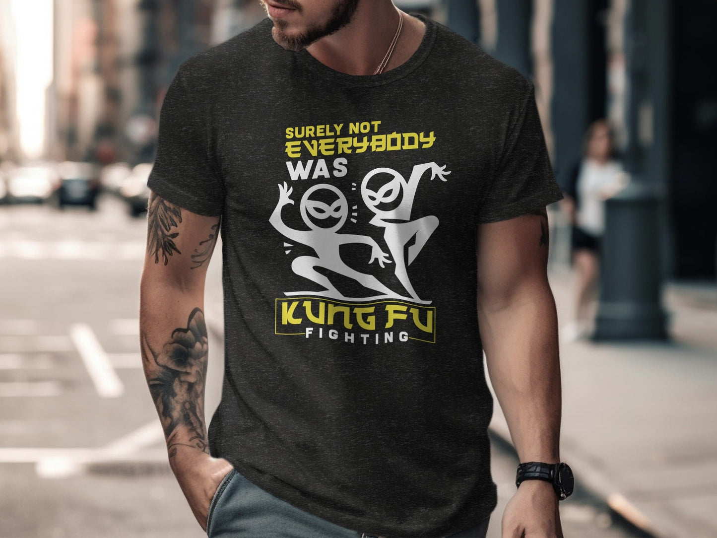 Surely Not Everybody Was Kung Fu Fighting Awesome T-Shirt
