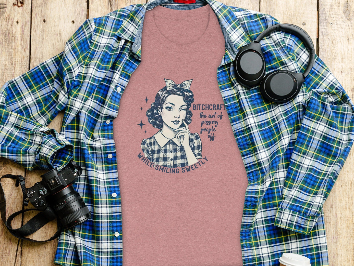 Bitchcraft The Art Of Pissing People Off Graphic T-Shirt