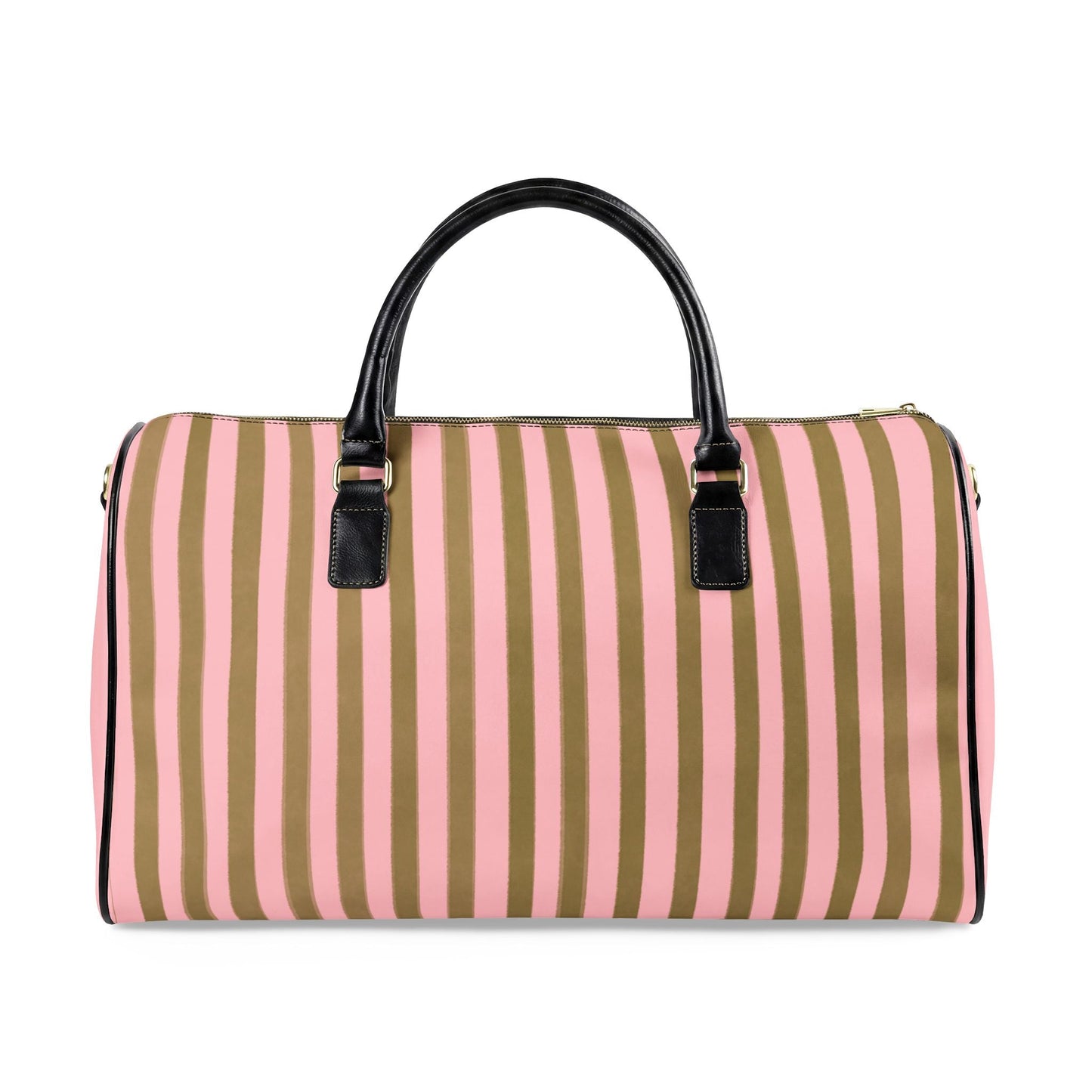 Women's Leather Travel Bag, MON SAC – Classic Feminine Weekender Duffle