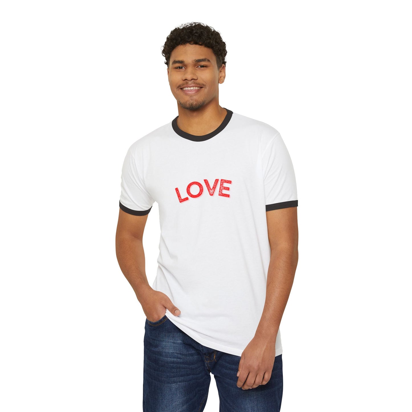 Classic LOVE Unisex Ringer T-Shirt