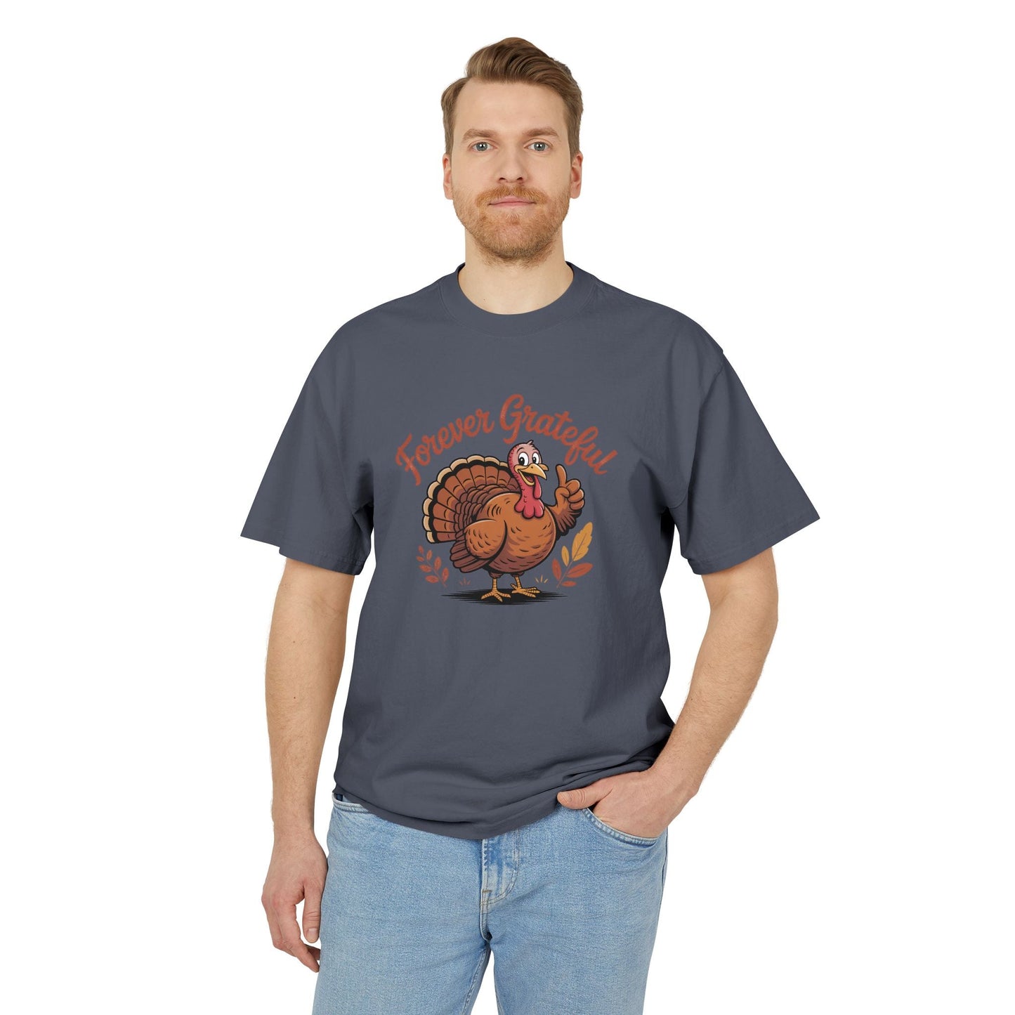 Forever Grateful Unisex Heavy Faded T-Shirt