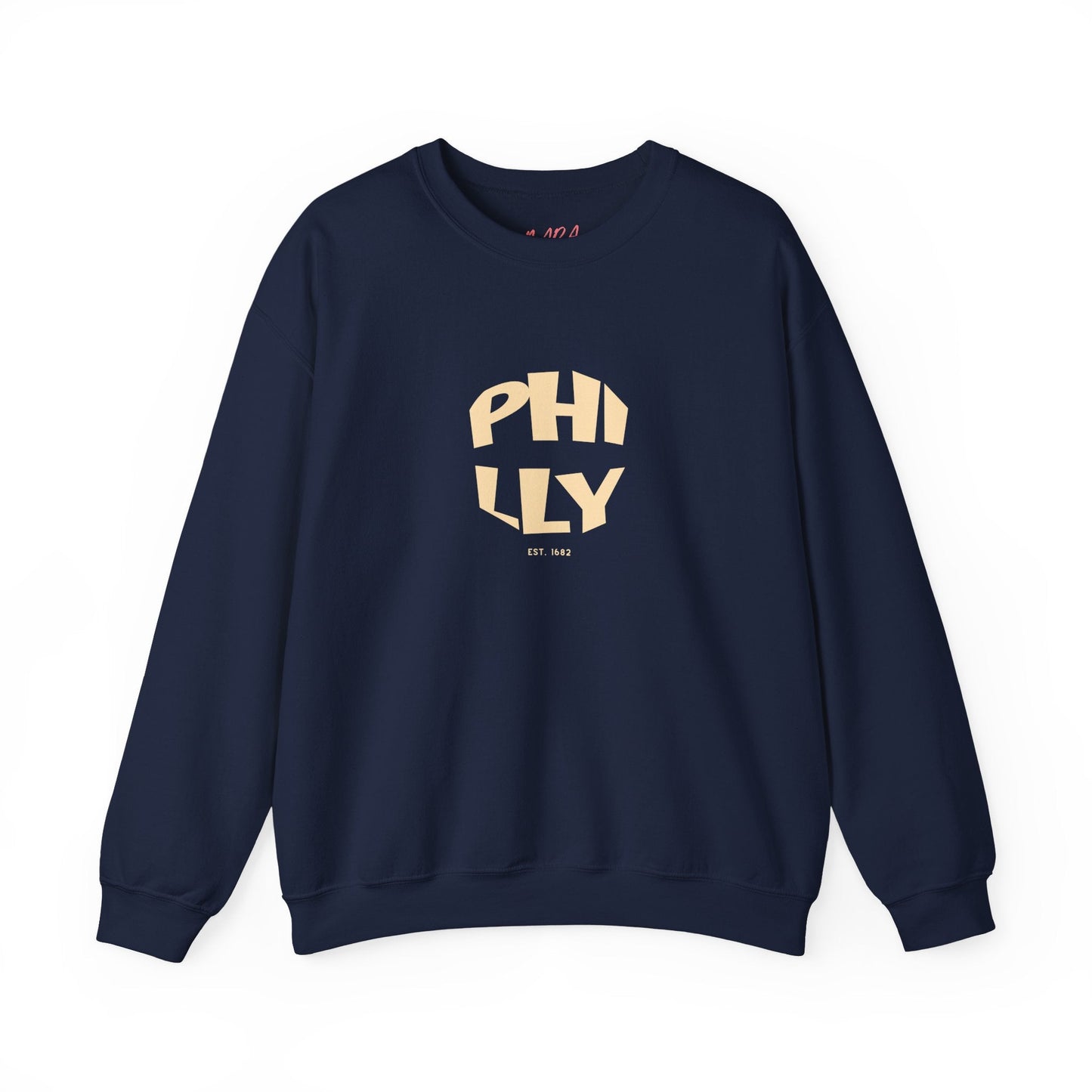 Cool PHILLY Crewneck Sweatshirt,  Philadelphia Apparel