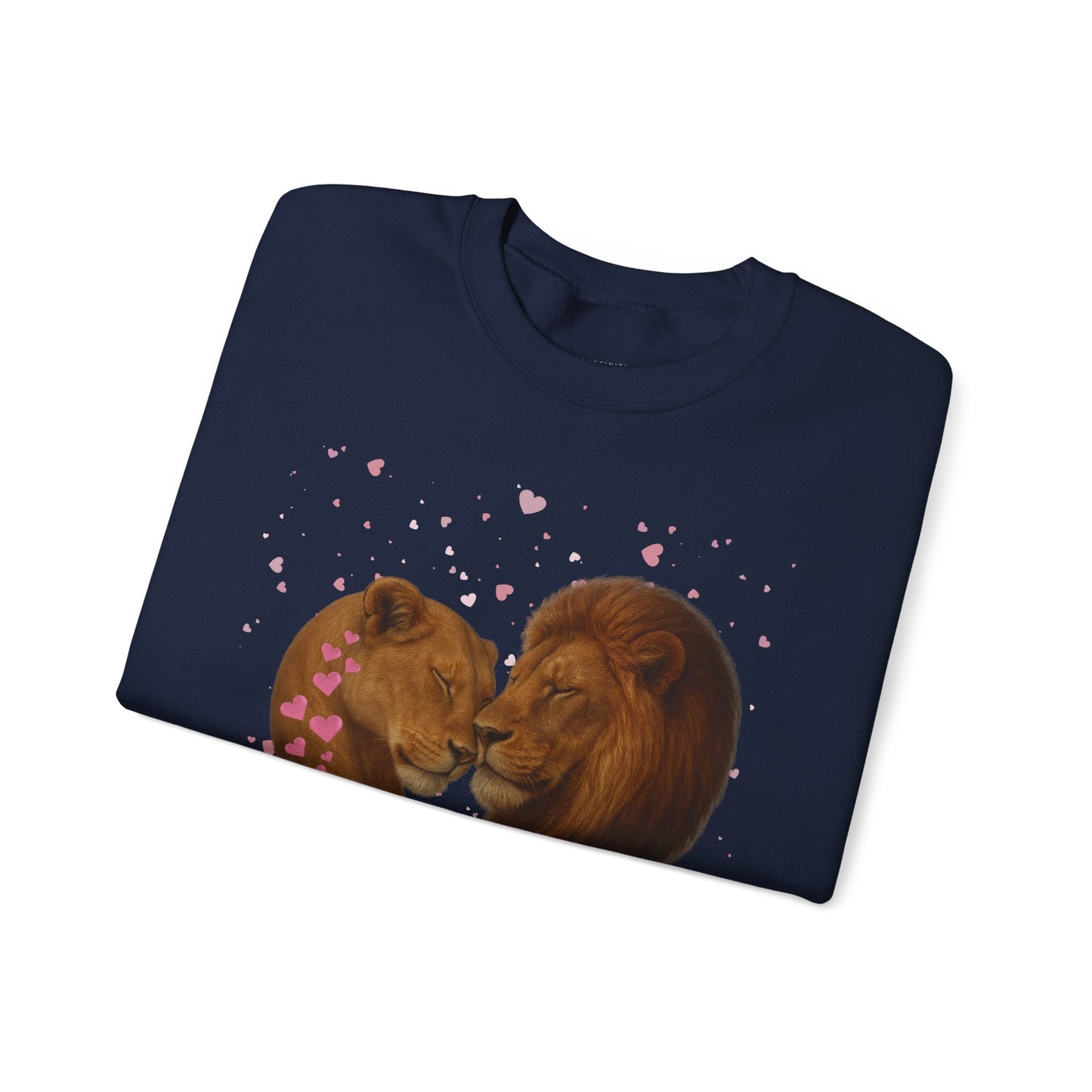 Lion Hearts - Love, Infiniti Unisex Crewneck Sweater
