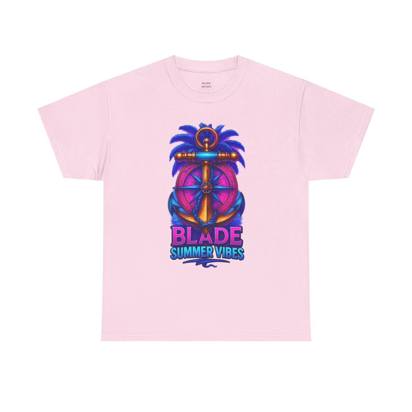 Anchor/Compass Multi Blue/Pink T-Shirt
