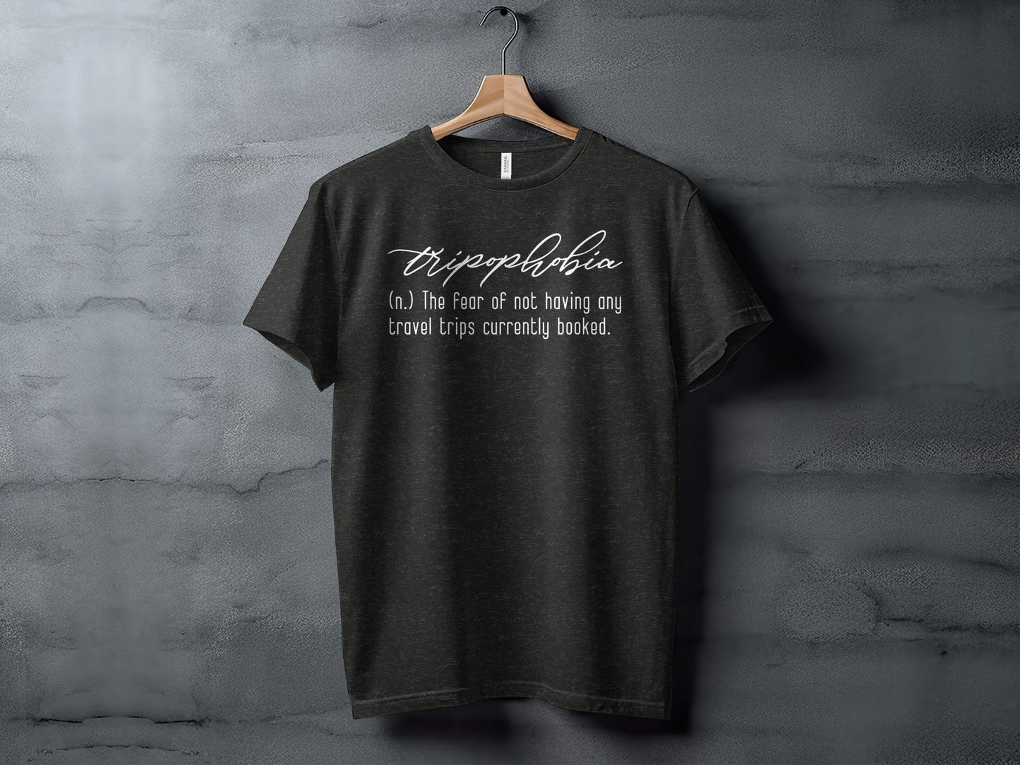 Tripophobia Definition The Fear Of Travel Trips T-Shirt