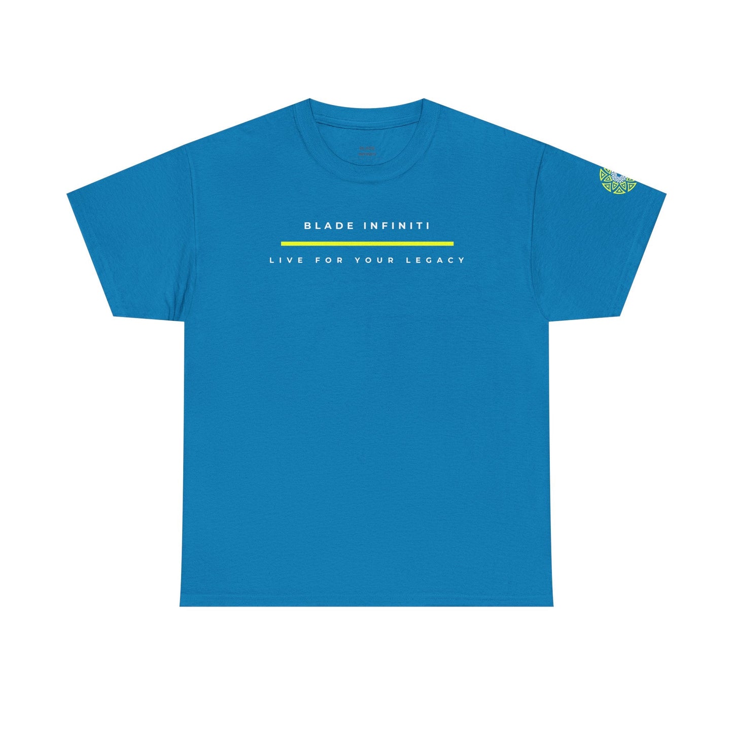 Geometric King Version 2 Neon Green Tiger Back T-Shirt