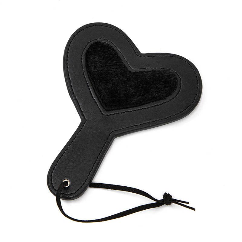 Heart Shaped Leather Flirting Adult Toy