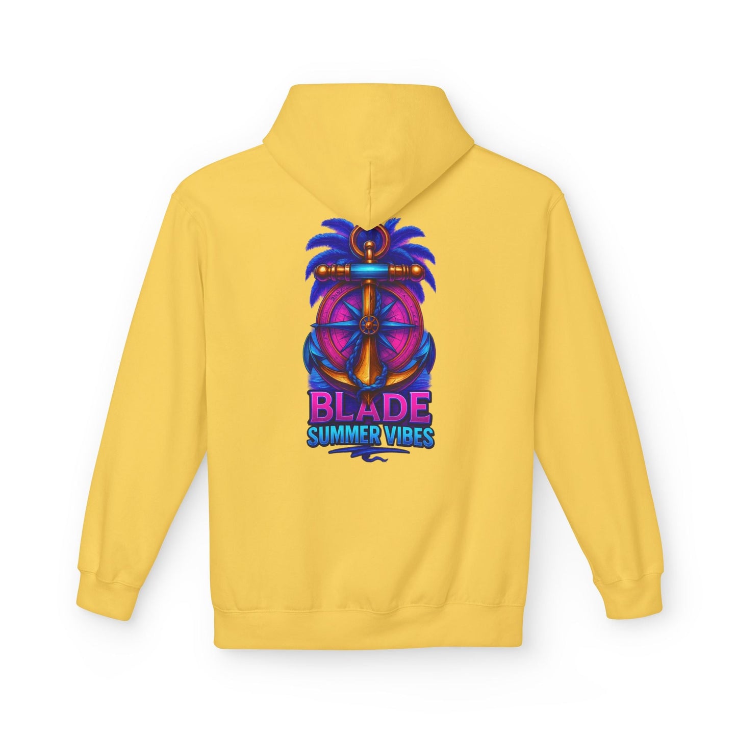 Anchor/Compass Pink/Blue Hoodie