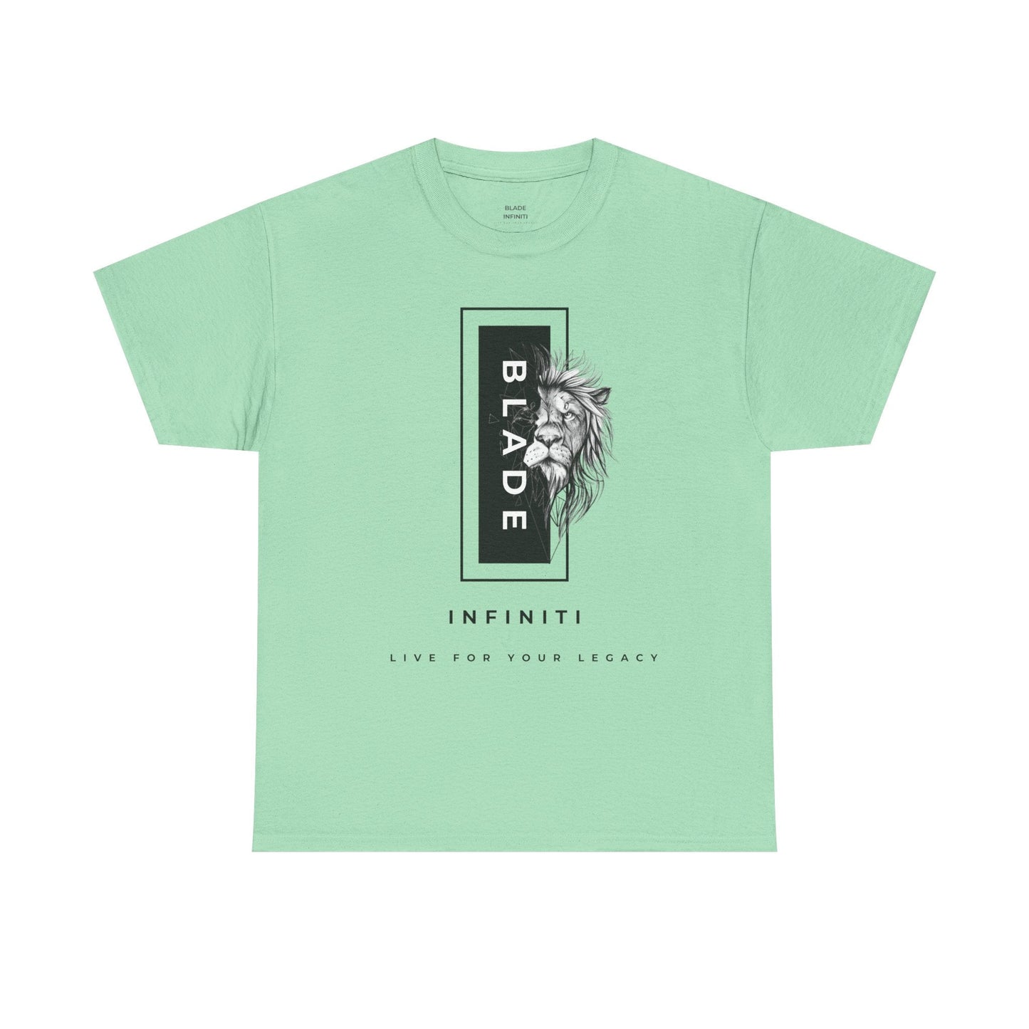 King Mane Legacy White/Black Lion T-Shirt