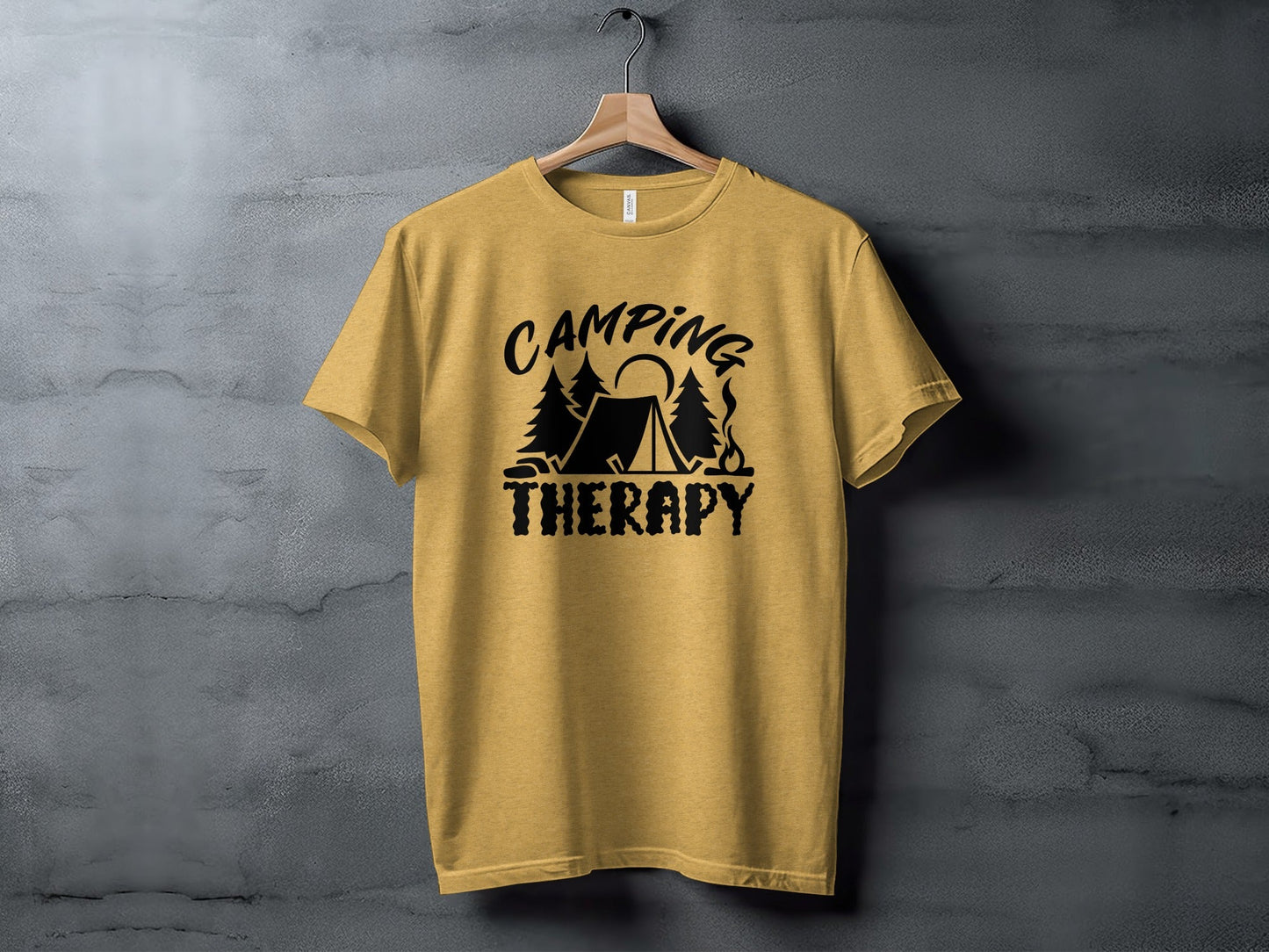 Camping Therapy Nature Adventure Outdoor Camping T-Shirt