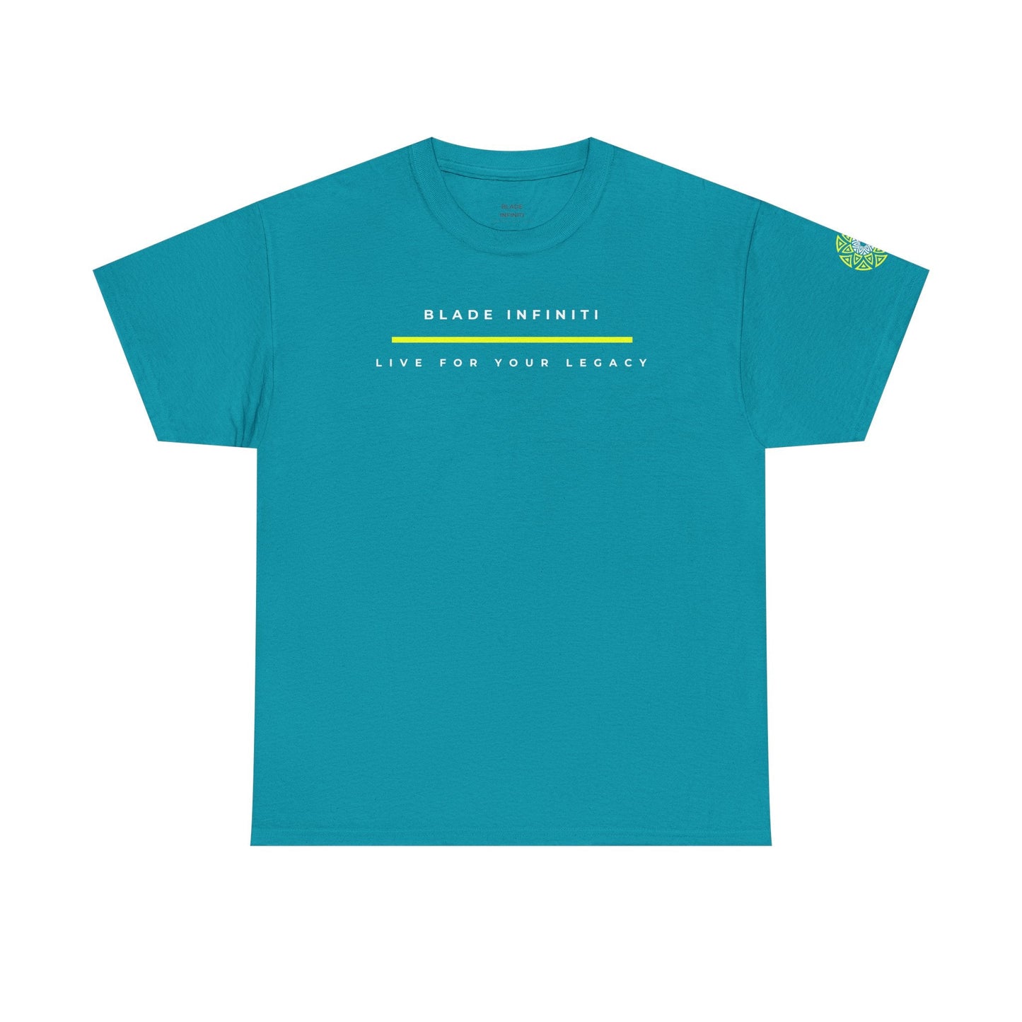 Geometric King Version 2 Neon Green Tiger Back T-Shirt