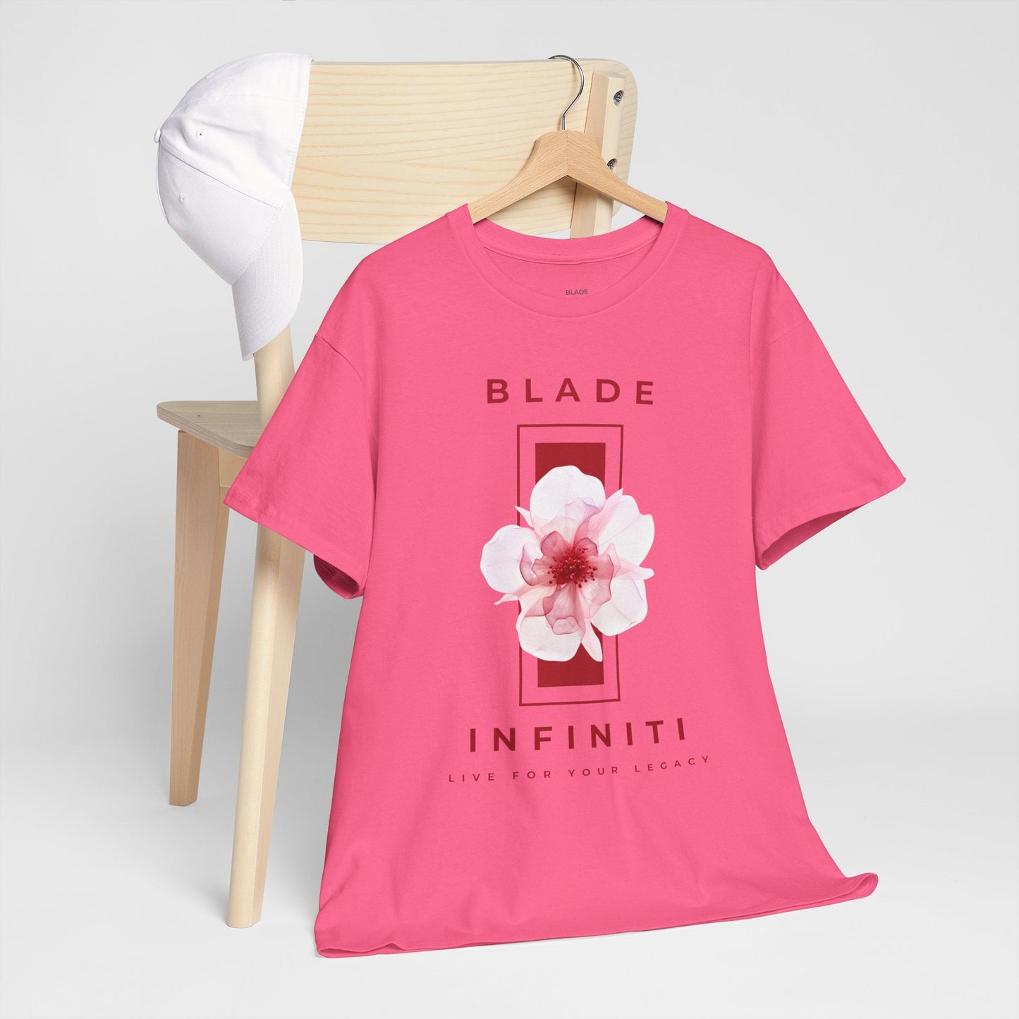 Essence of Infiniti Red/Pink Floral T-Shirt