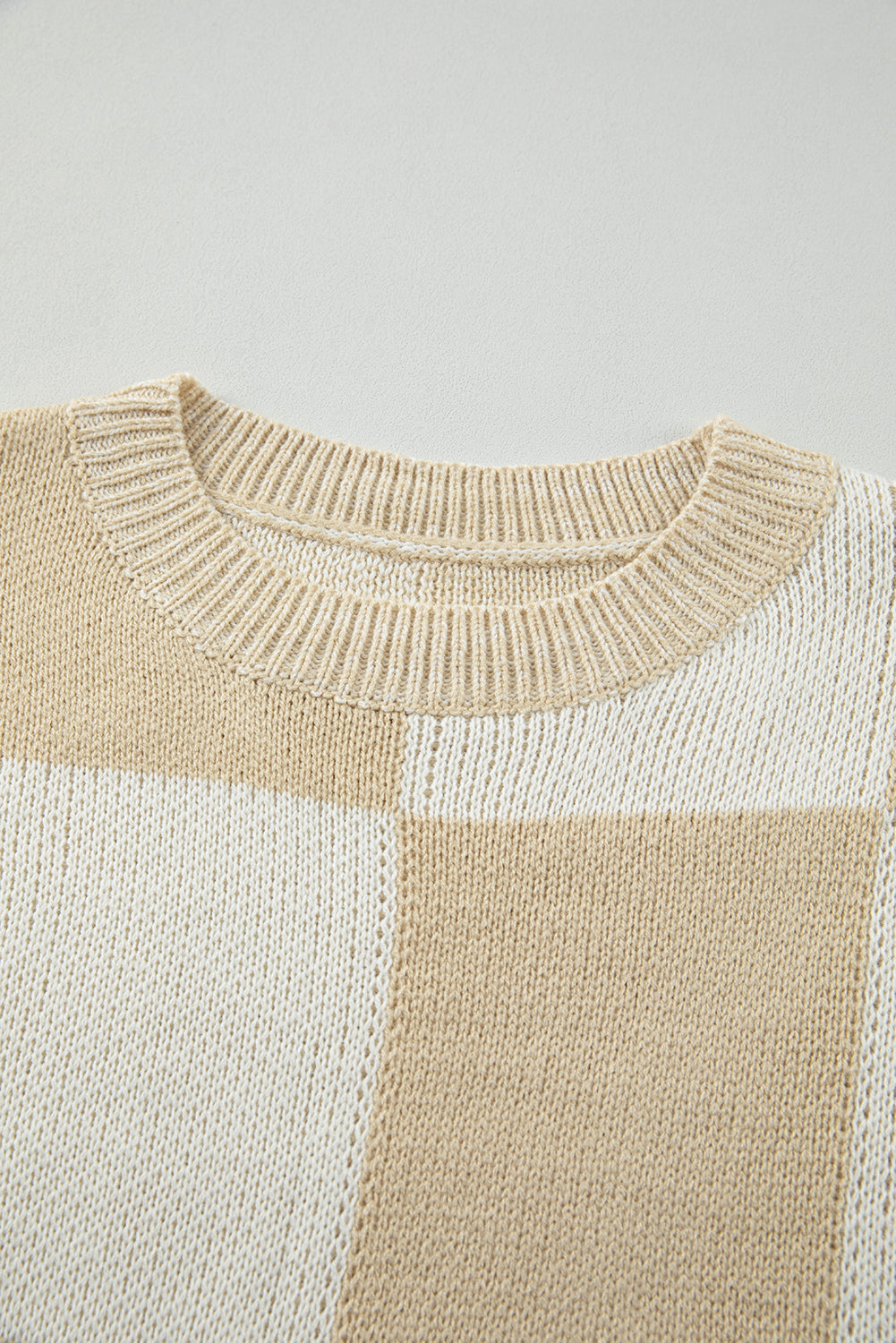 Vivifira Print Drop Shoulder Sweater