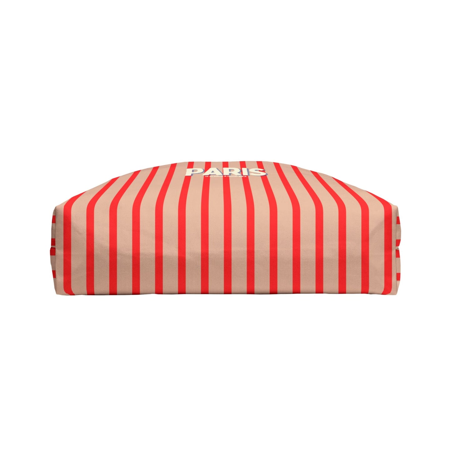 Parisian Weekender Tote Bag, RED
