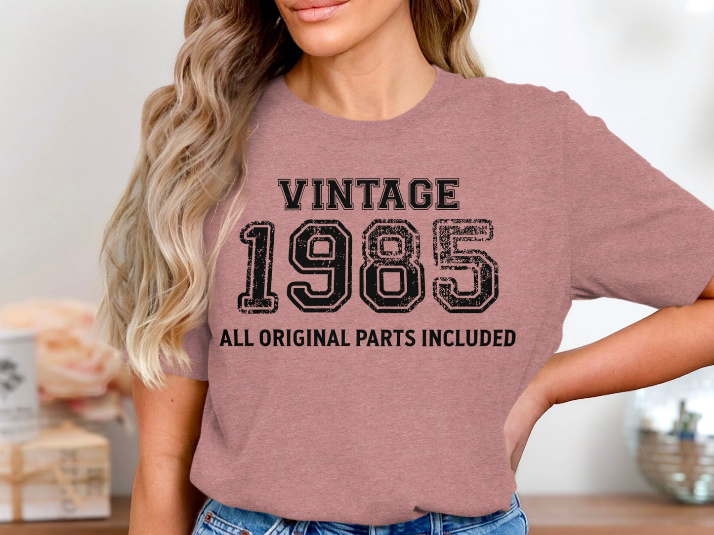 Vintage 1985 All Original Parts Included Birthday T-Shirt