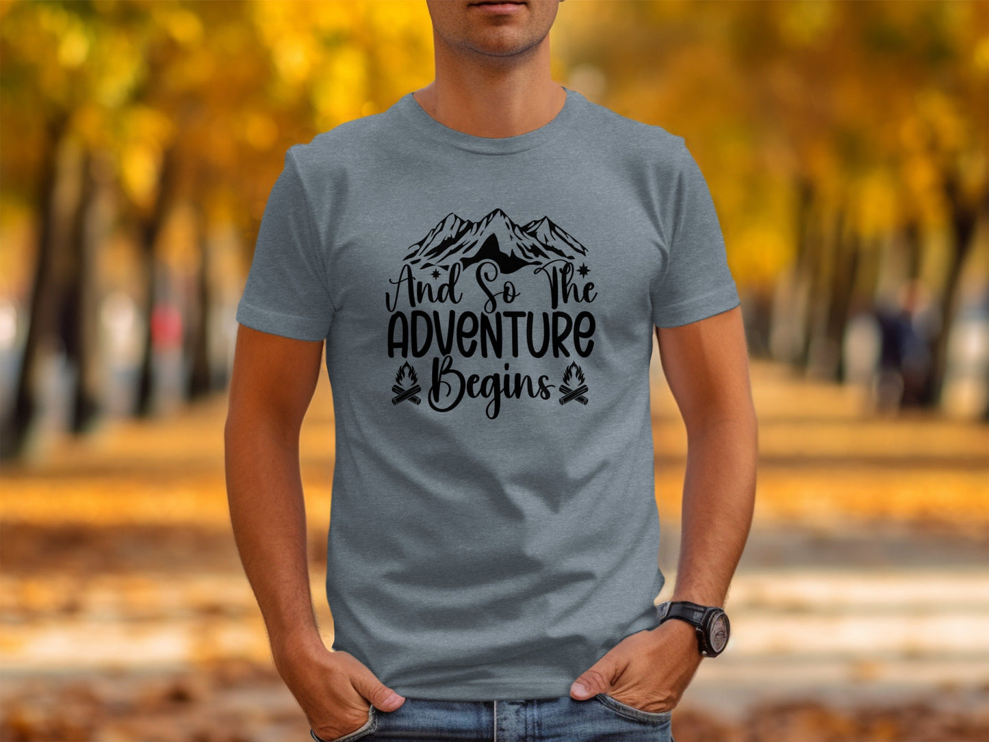 And So the Adventure Begins Graphic Novelty T-Shirt
