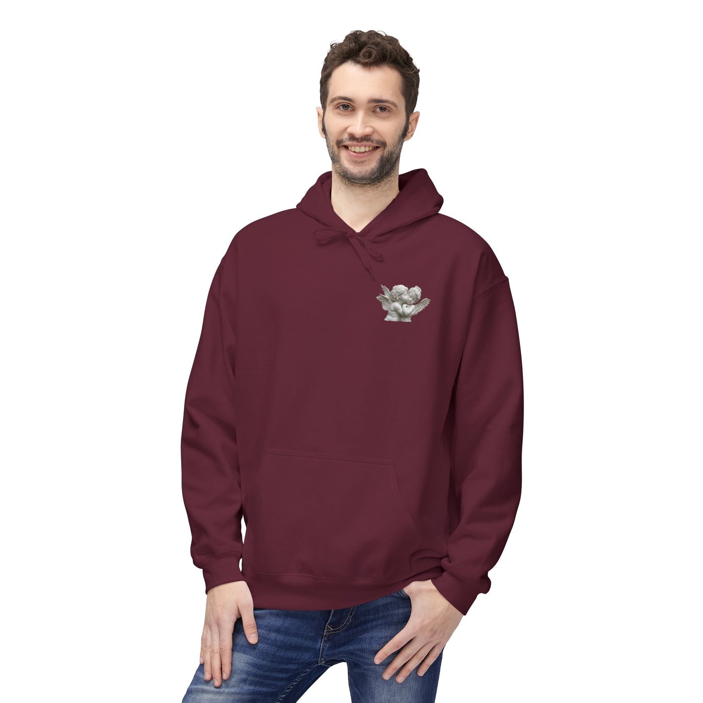 Celestial Love, Infiniti Unisex Couples Hoodie