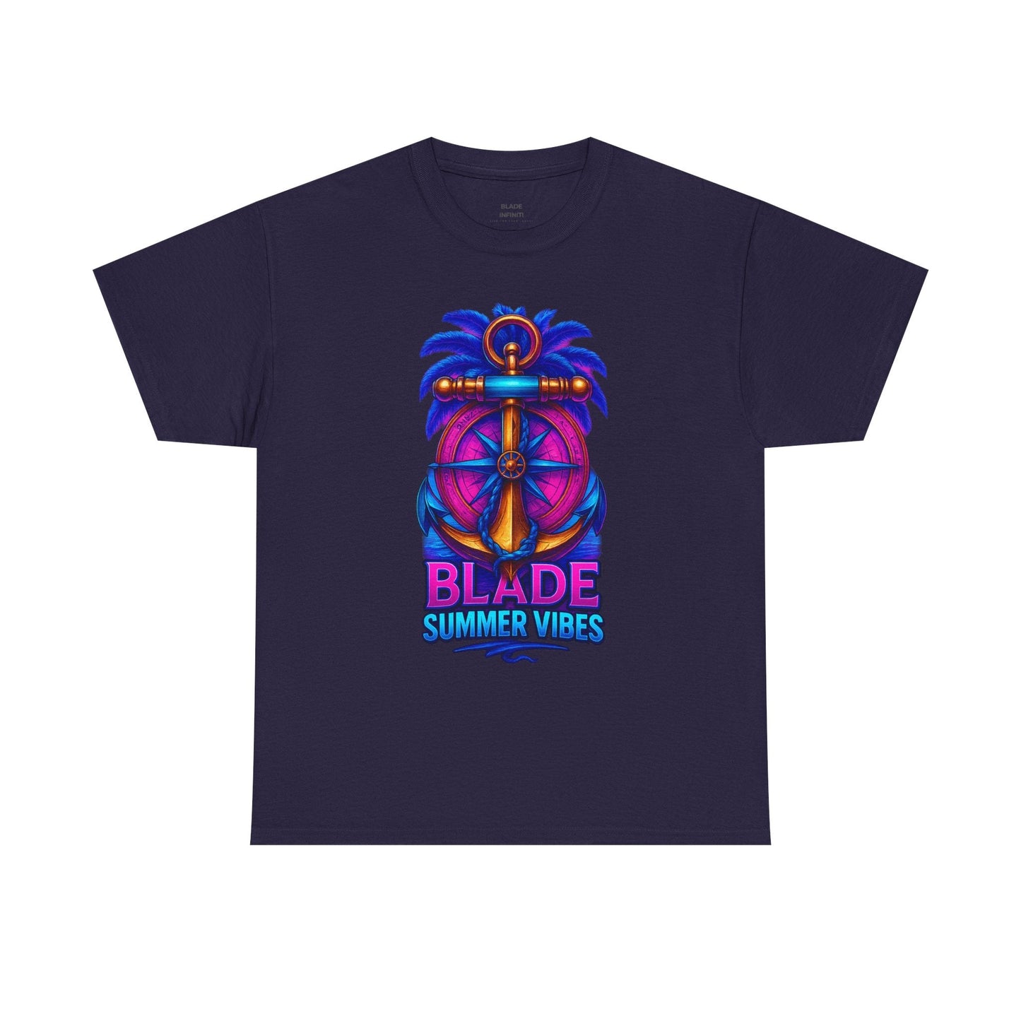 Anchor/Compass Multi Blue/Pink T-Shirt