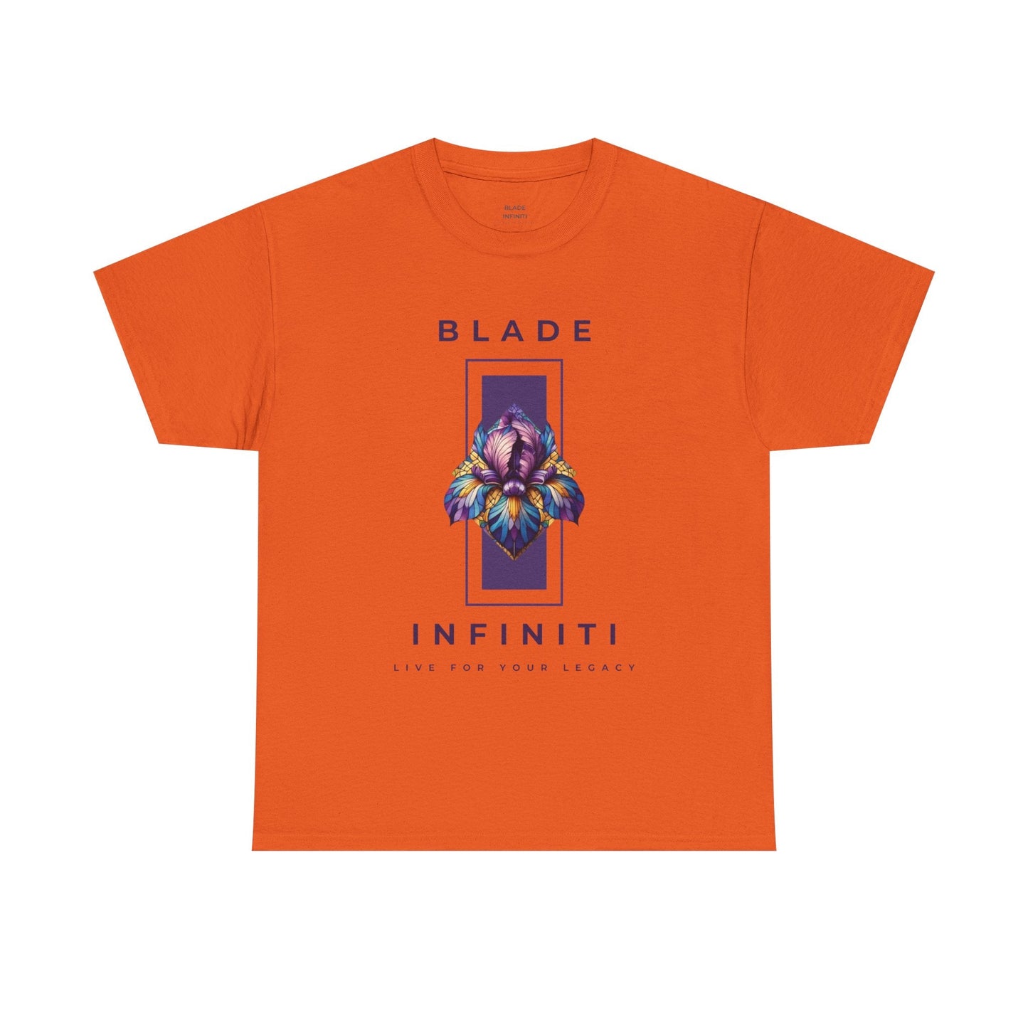 Essence of Infiniti Purple/Yellow/Teal Floral T-Shirt