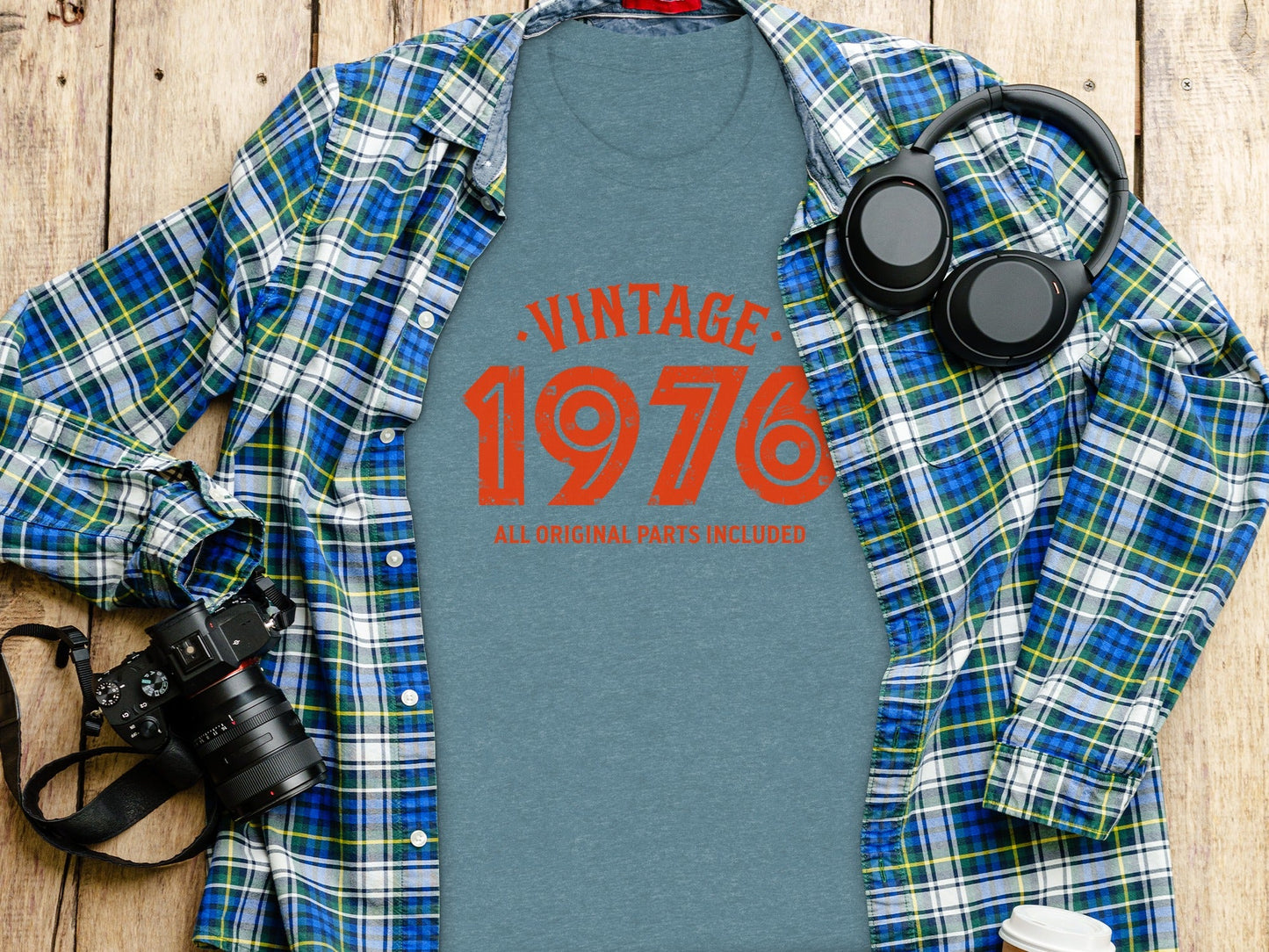 Vintage 1976 All Original Parts Included Graphic T-Shirt