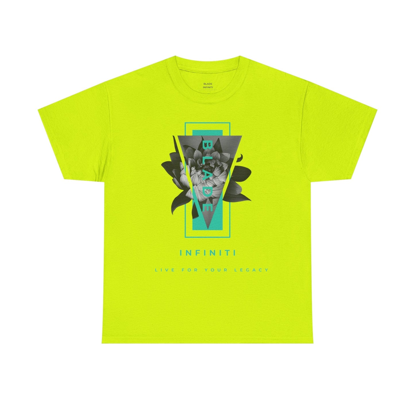 Flora Essence Aqua Teal TX Floral T-Shirt