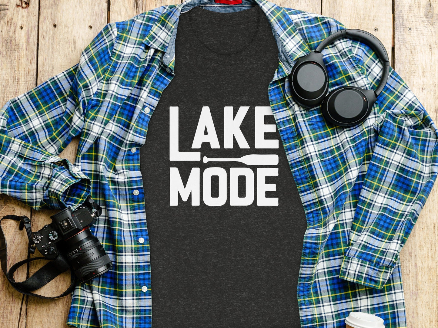 Embrace the Lake Life with Our Cool Lake Mode T-Shirt