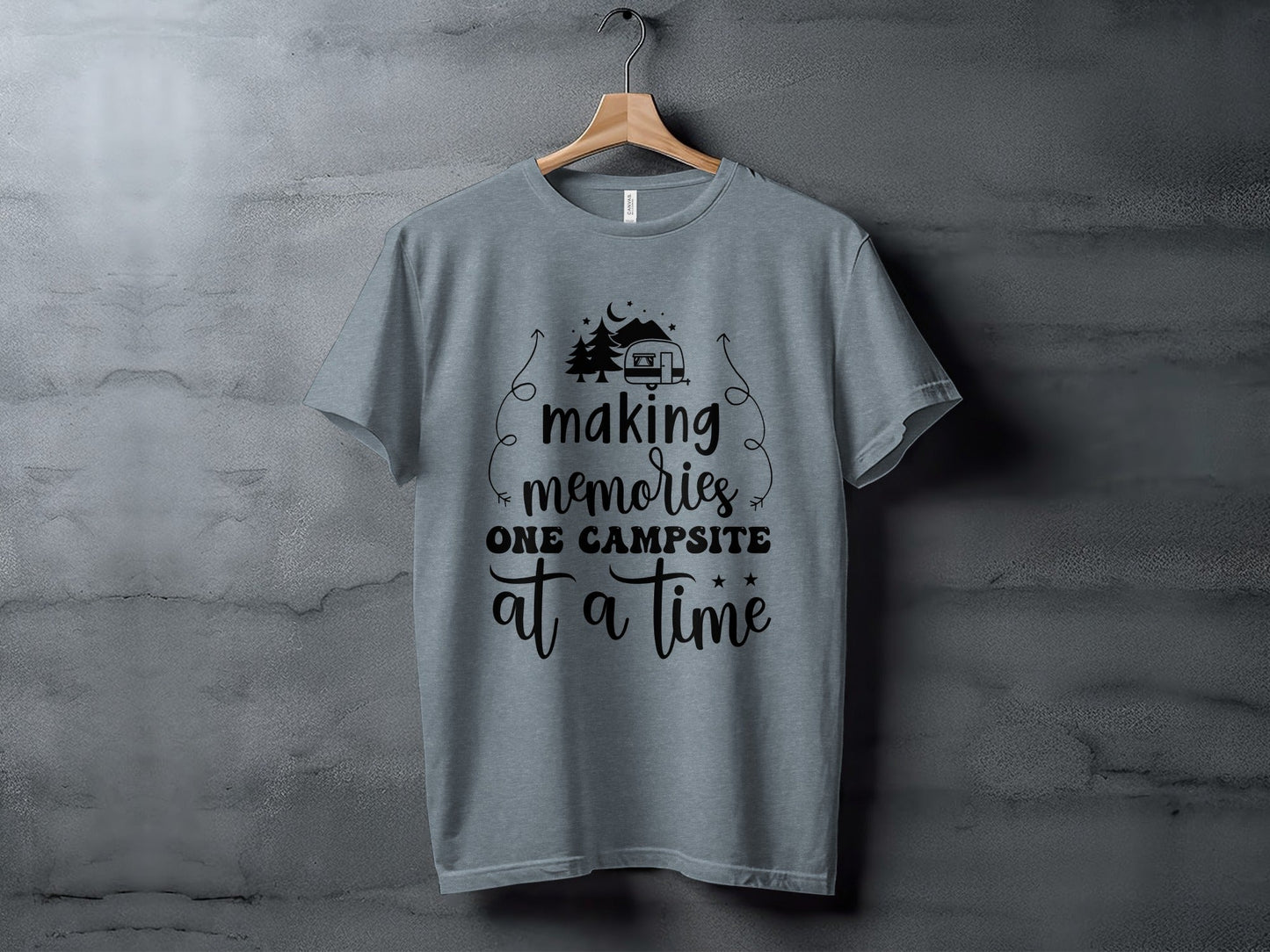 Making Memories One Campsite At A Time Camping T-Shirt