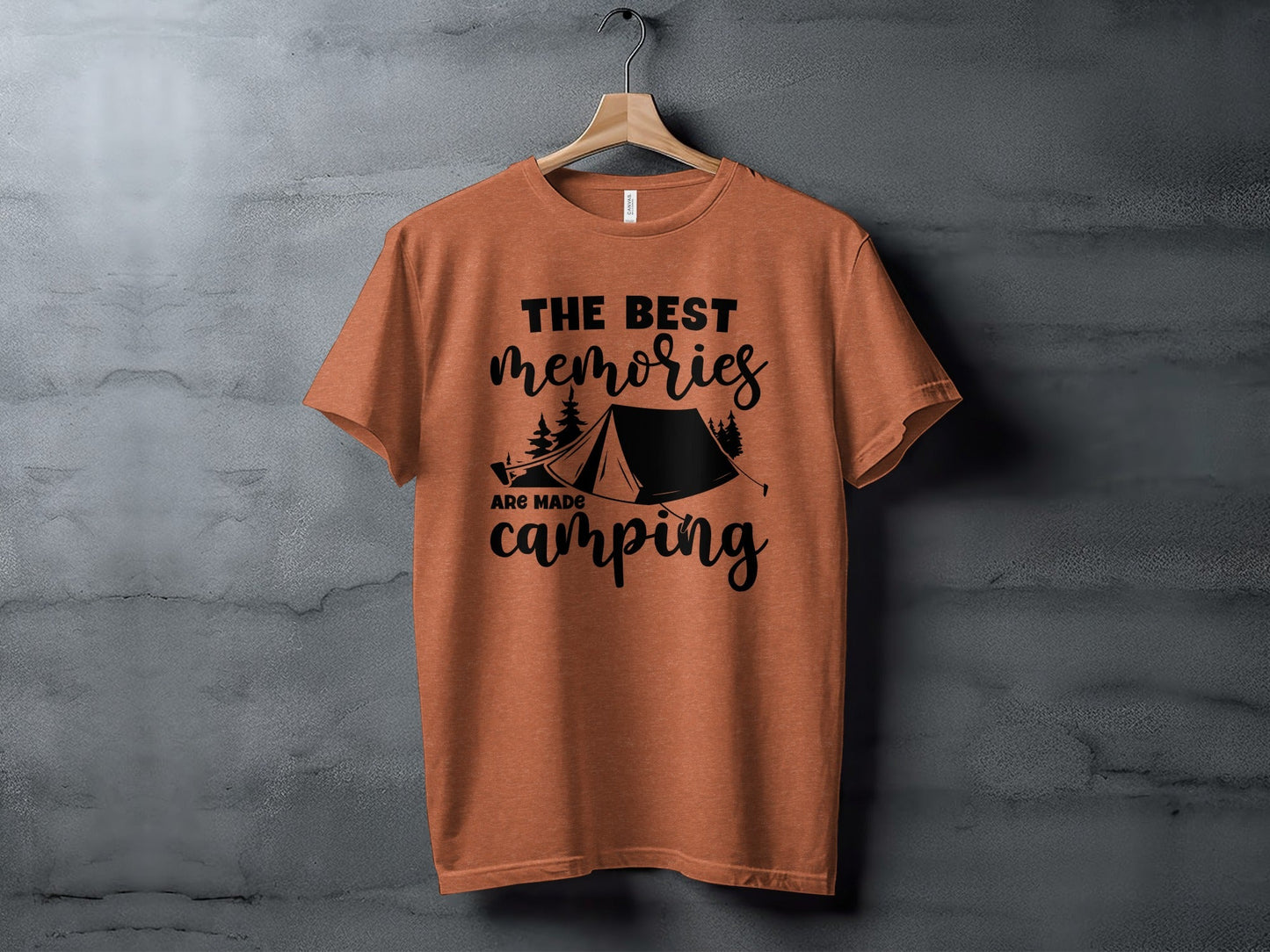 The Best Memories Are Made Camping Outdoors T-Shirt