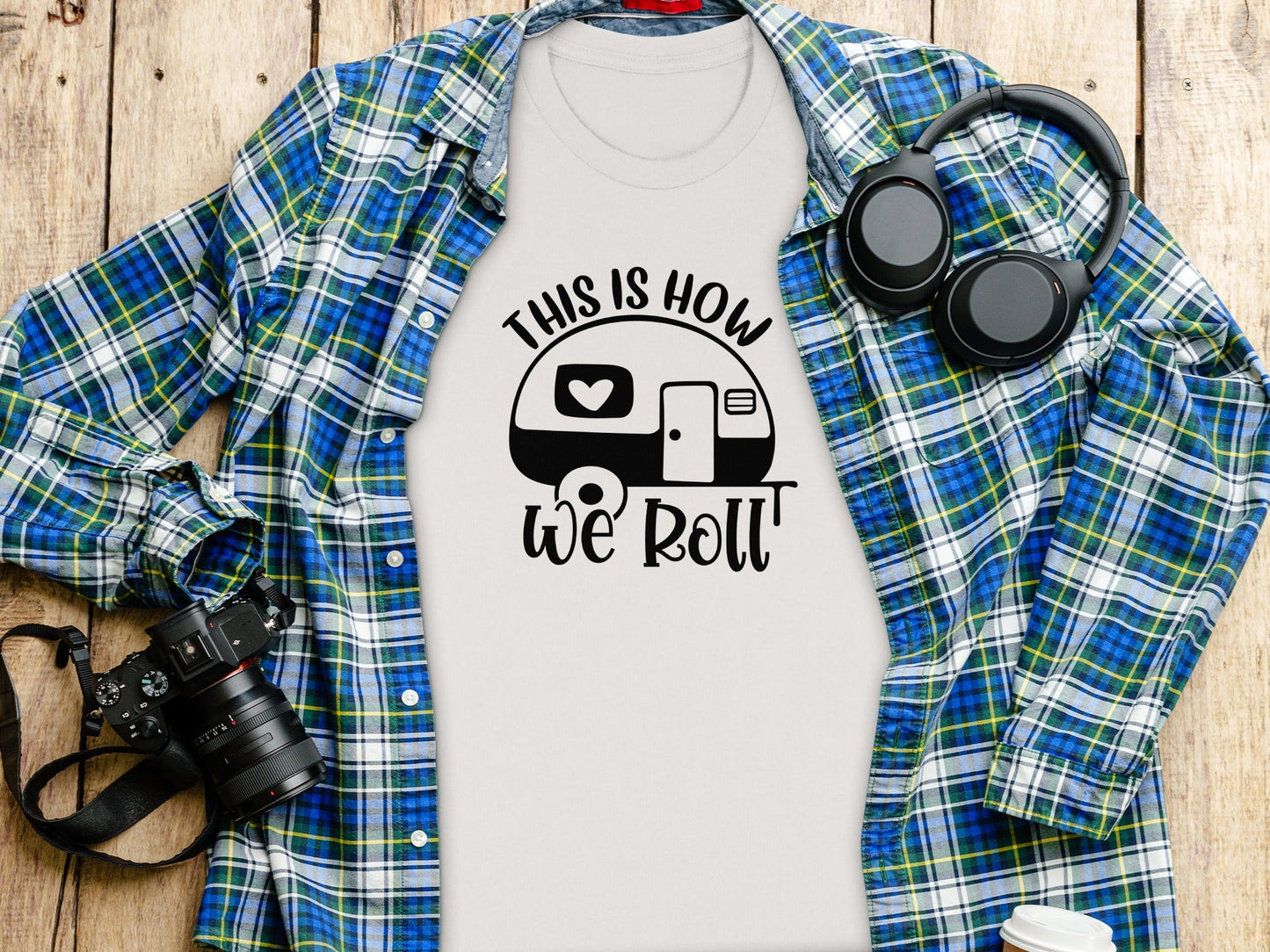This is How We Roll Camper Graphic For Adventurers T-Shirt