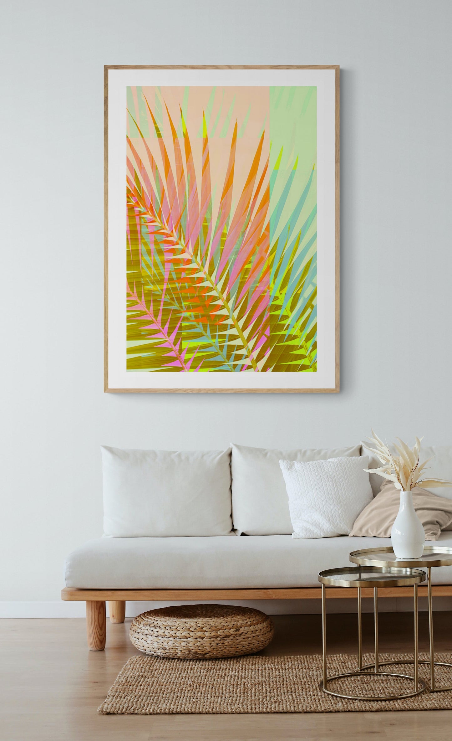 Modern Art Print - Sun Burn #4