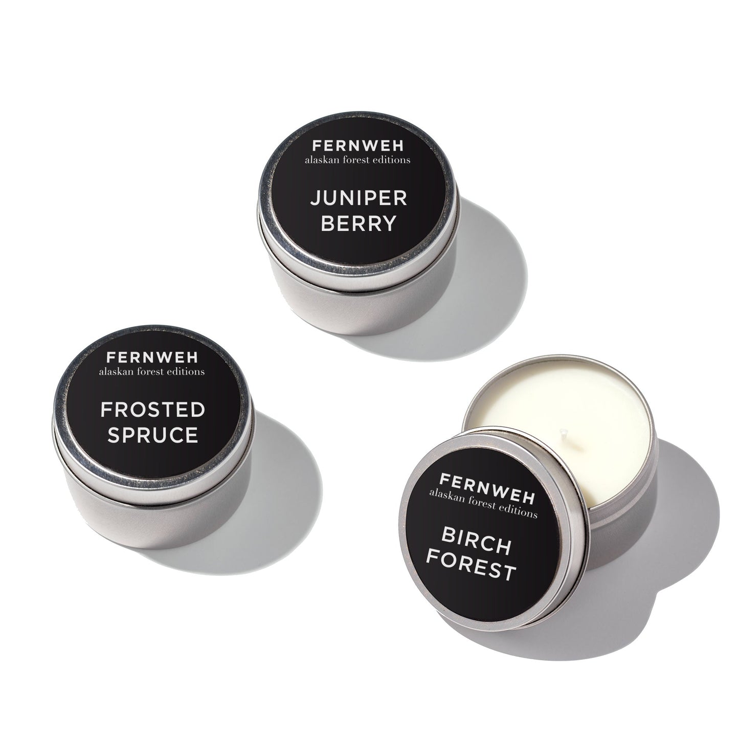 Frosted Spruce Scented Soy Candle