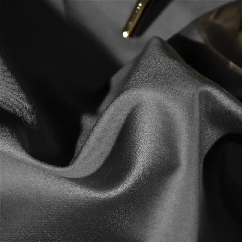 Anahi Embroidered Motif Border Egyptian Cotton Bedding Set | 3CARATS