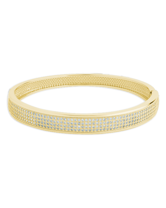 Nessa CZ Bangle Bracelet