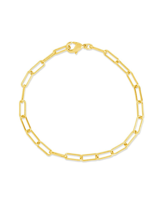 Sylvie Paperclip Chain Bracelet