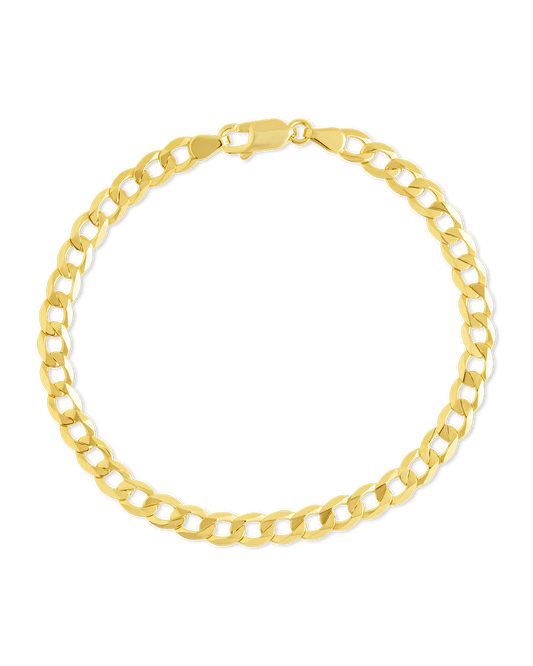 Sterling Silver Malena Cuban Link Chain Bracelet