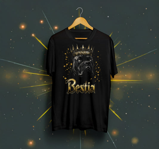 Cane Corso T-shirt Black V4