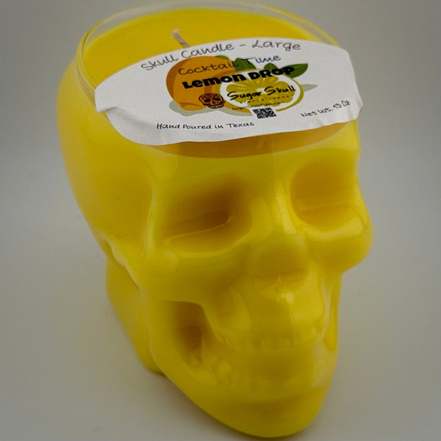 Cocktail Time Skull Candles